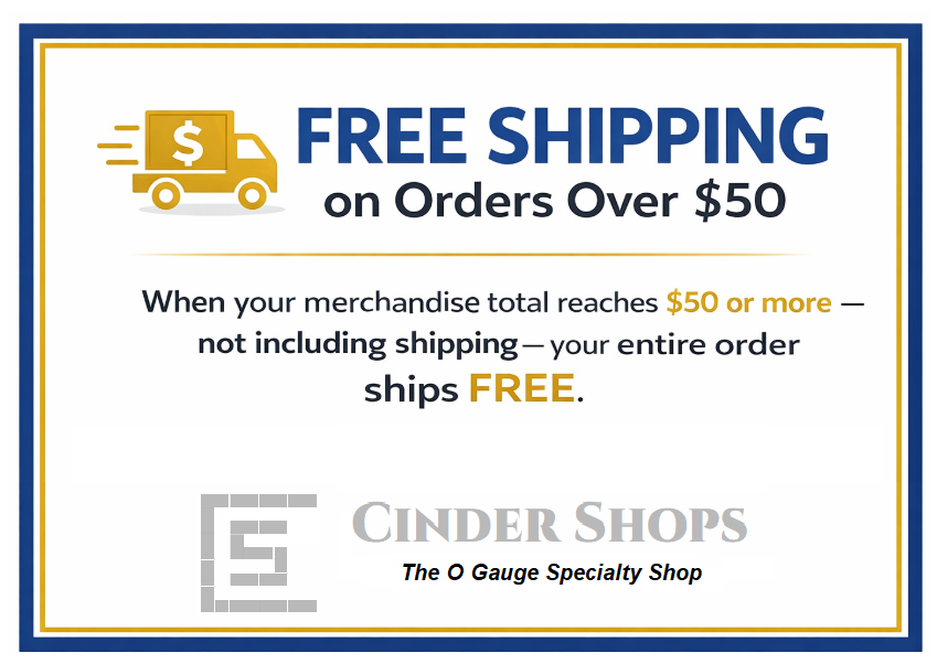 1:48 O Scale 6x6x8 Lumber (25 pc Bulk Pack) - By Cindershops