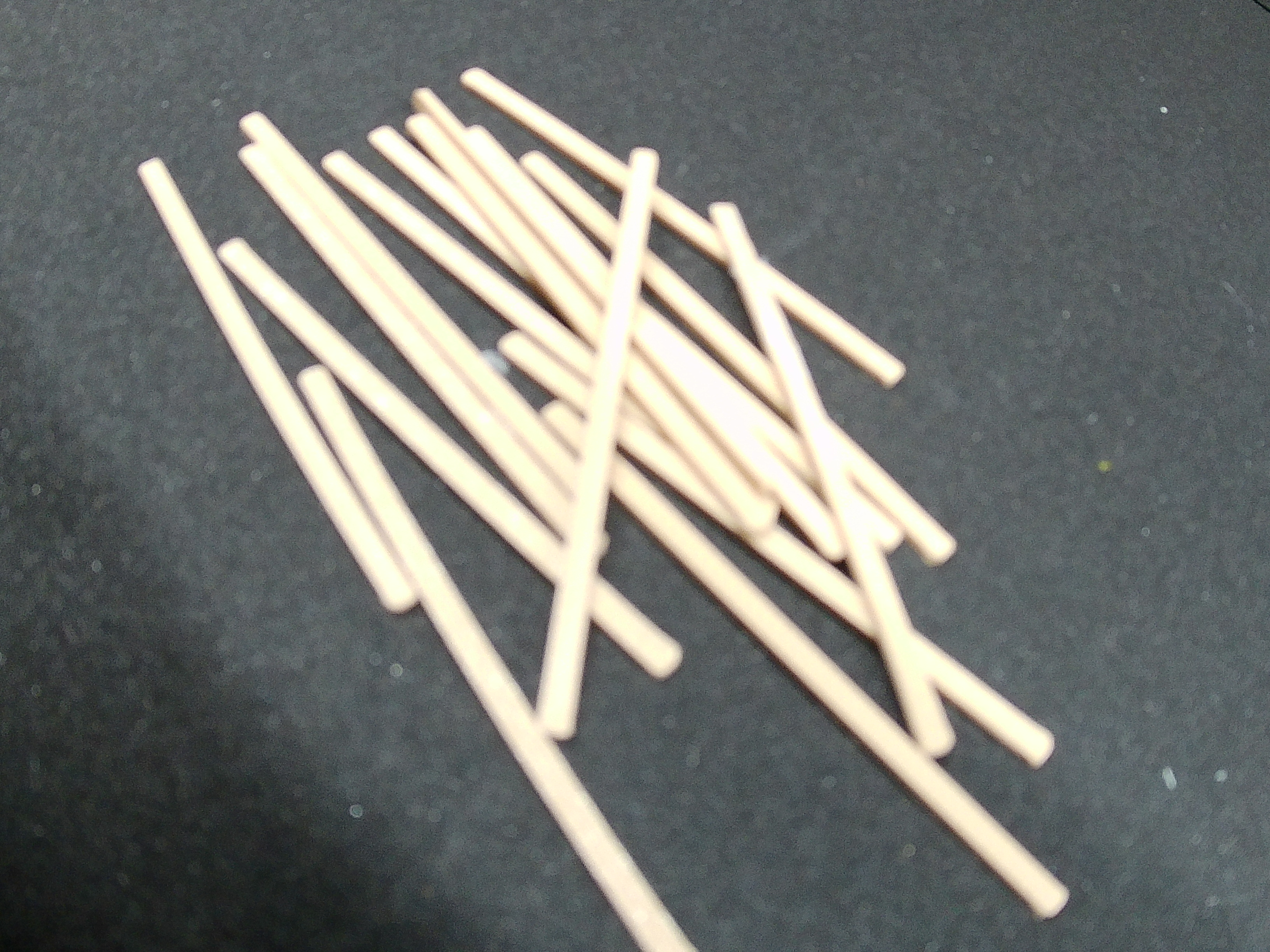 1:48 O Scale 2x4x8 Lumber (50pc Bulk Pack) - By Cindershops