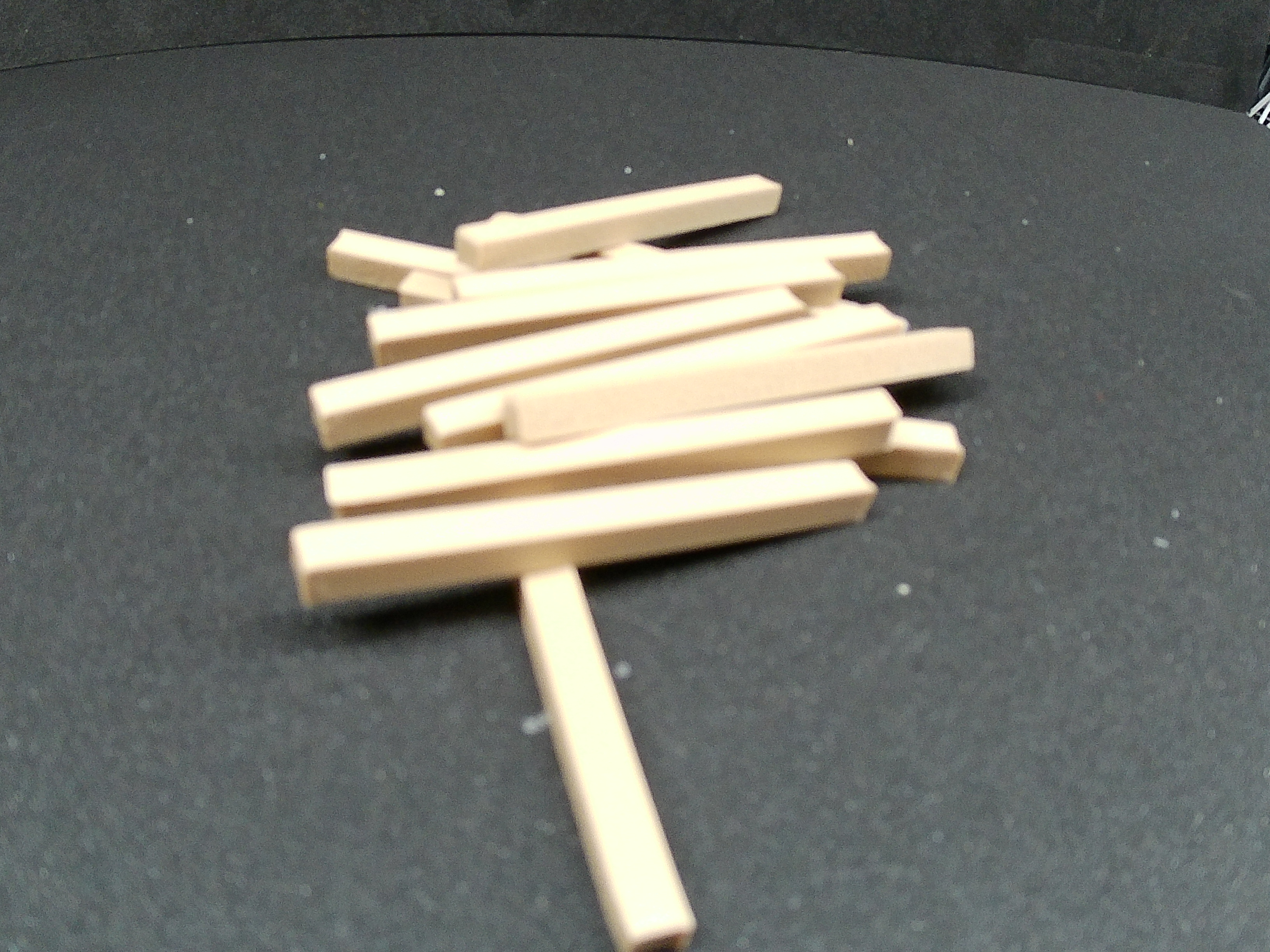 1:48 O Scale 6x6x8 Lumber (25 pc Bulk Pack) - By Cindershops