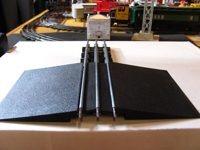 1:48 Gauge American Flyer Grade Crossings-Real Asphalt texture Cinder Streets