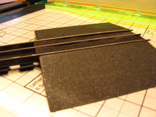 1:48 O27 Gauge Grade Crossings with Real Asphalt texture Cinder Streets