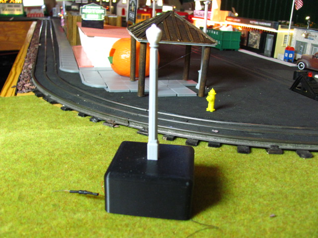 Redlands CA Historic Single-Head LED Streetlight Kit 1:48 Scale Cinder Shops