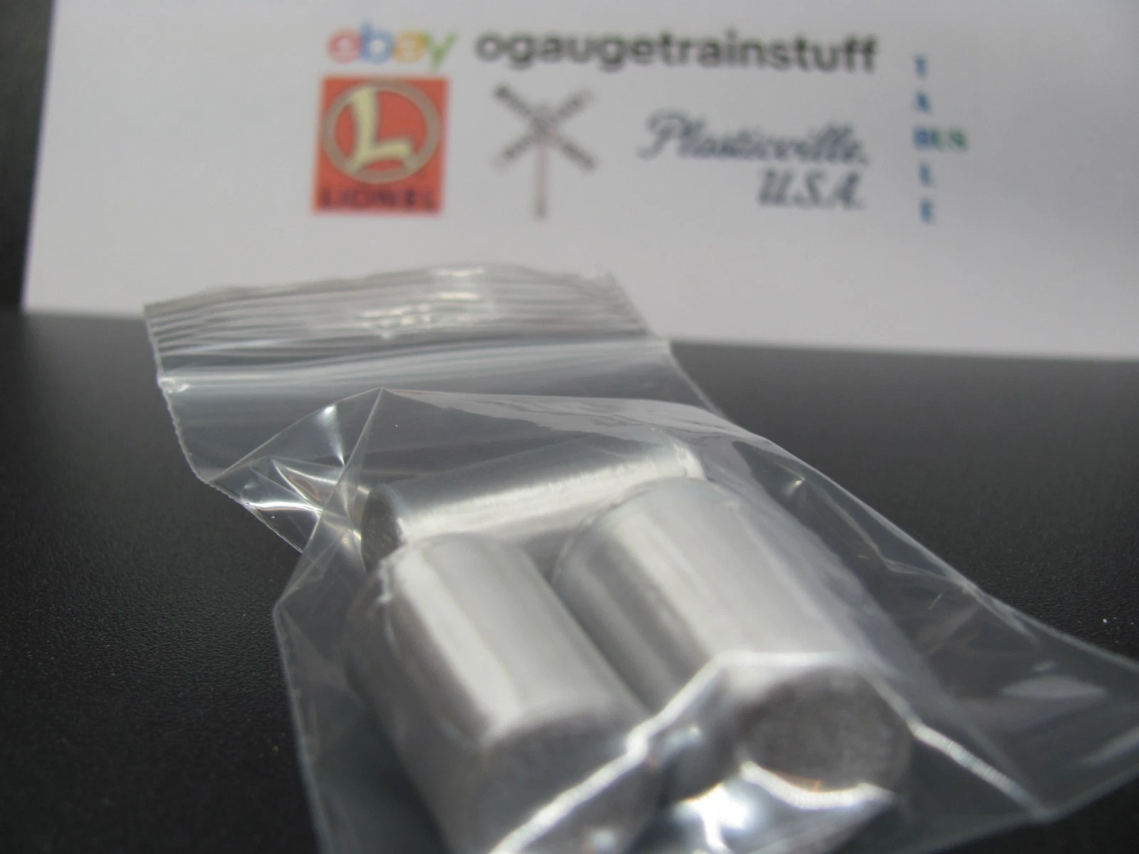 O Scale 1:48 (3) Metal Trash (Garbage) Cans Made in USA