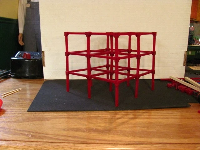 HO Scale Steel I-Beam Double-Cross Connectors (5 pcs) – Steel City