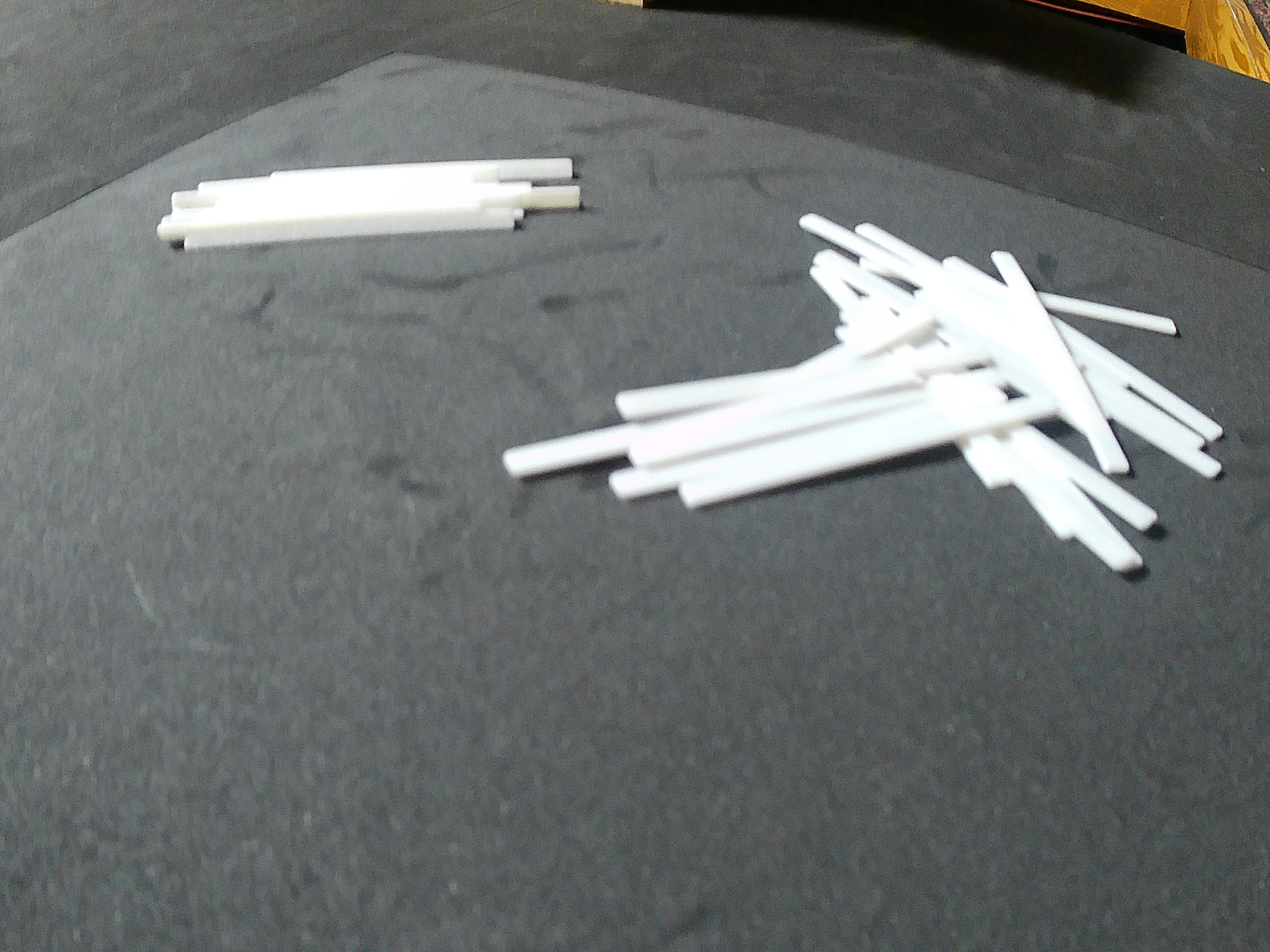 1:48 O Scale # O Scale 1x4 Exterior Trim & Corner Kit (27pc Pack)