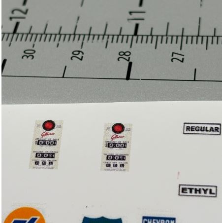 O-Gauge Vintage Service Station Fuel Pumps (2) by Cinder Shops