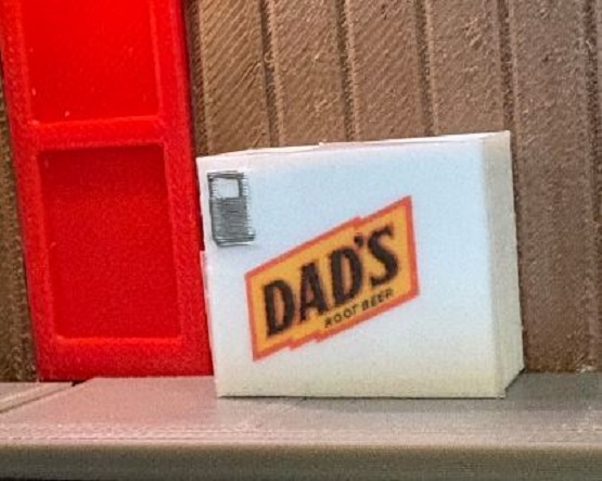 O-Gauge Vintage \"Slider-Style\" Soda Machine