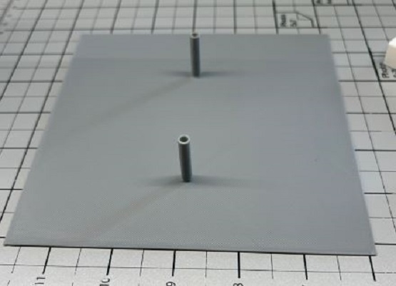 O Gauge Gas Station CANOPY Mod for Plasticville