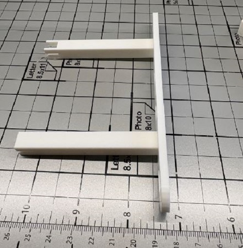 O Gauge Gas Station CANOPY Mod for Plasticville