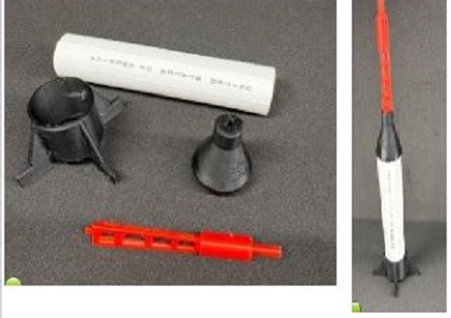 O Gauge NASA Mercury Atlas Rocket for Lionel 175 Gantry Cinder Shops