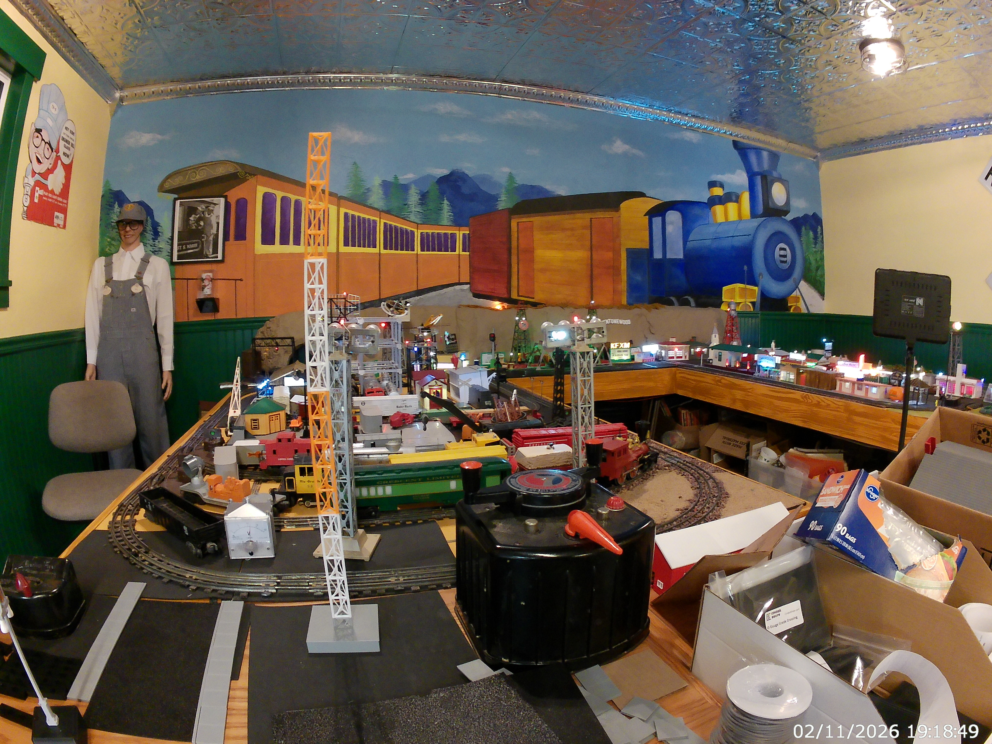 1:48 O-Gauge AM Radio Tower by Cinder Shops