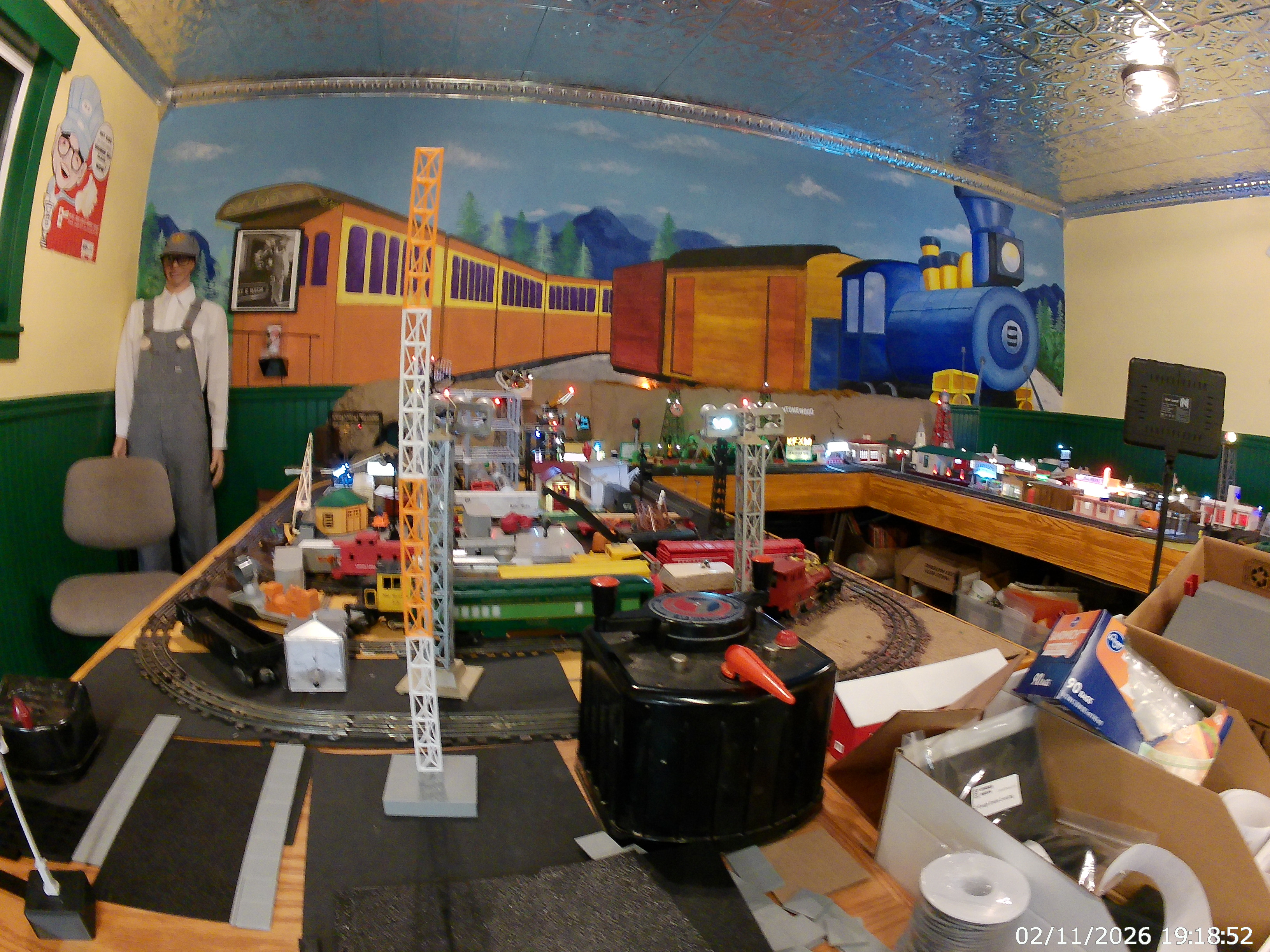 1:48 O-Gauge AM Radio Tower by Cinder Shops