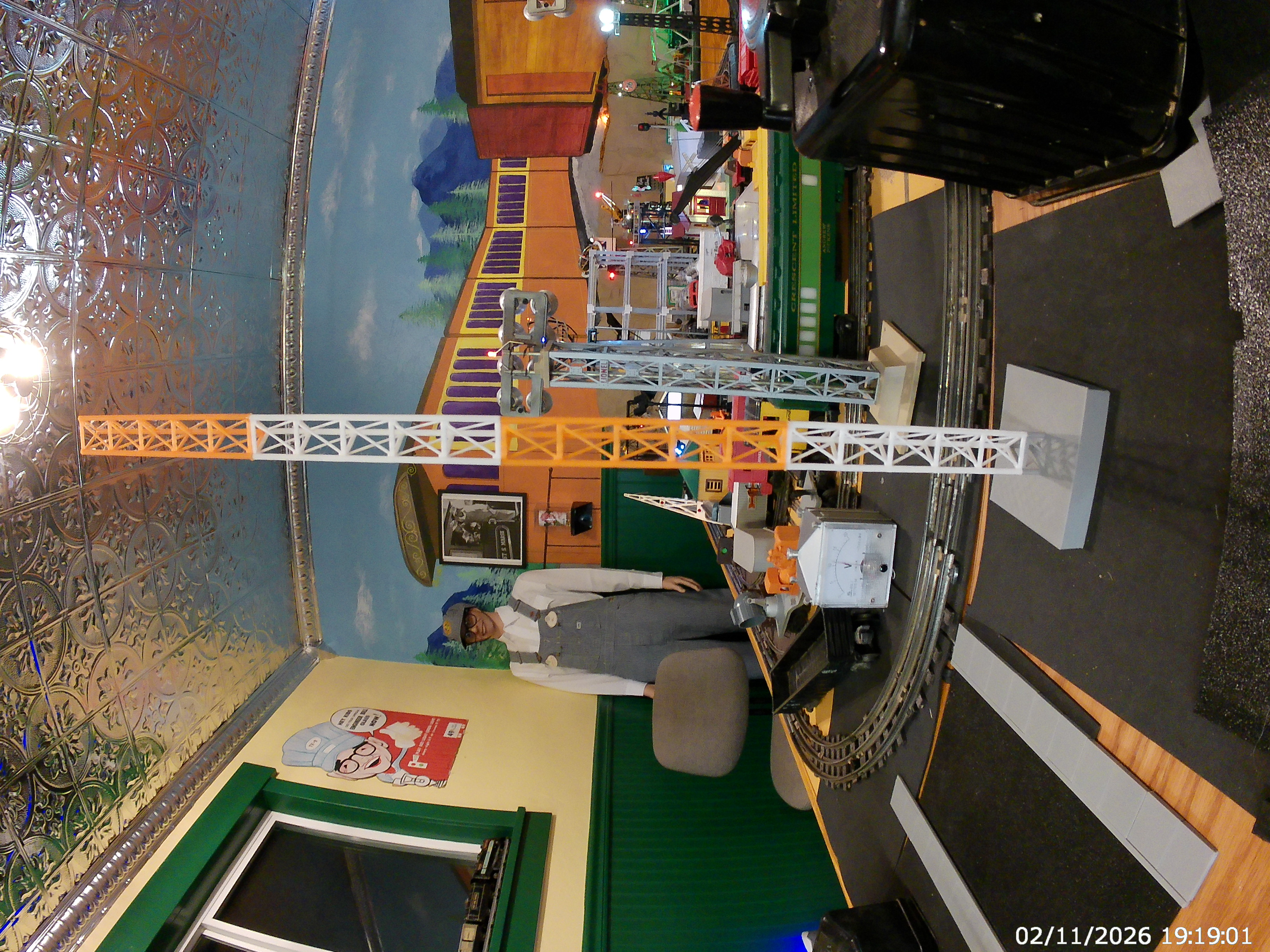 1:48 O-Gauge AM Radio Tower by Cinder Shops