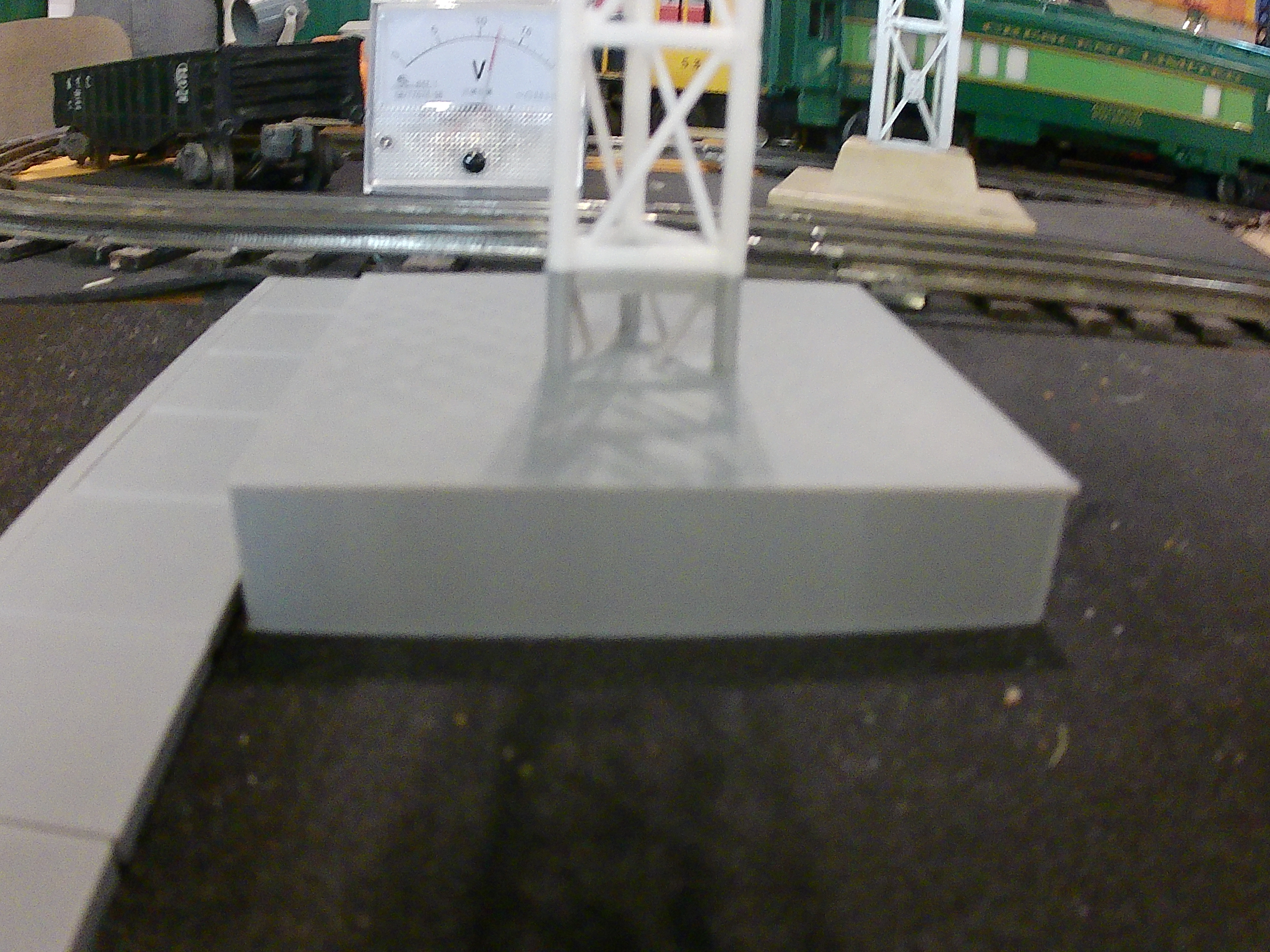 1:48 O-Gauge AM Radio Tower by Cinder Shops
