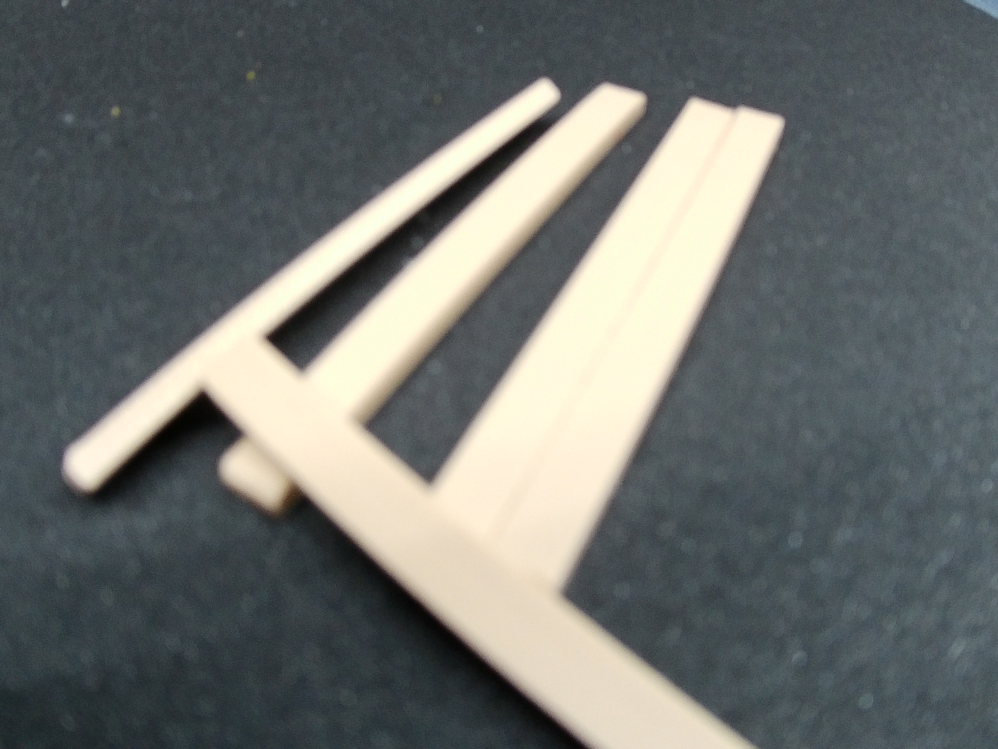 1:48 O Scale Misc. Lumber Headers (20pc Bulk Pack) - By Cindershops