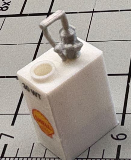 O Gauge Vintage \"Lubester\" Bulk Oil Dispenser by Cinder Shops