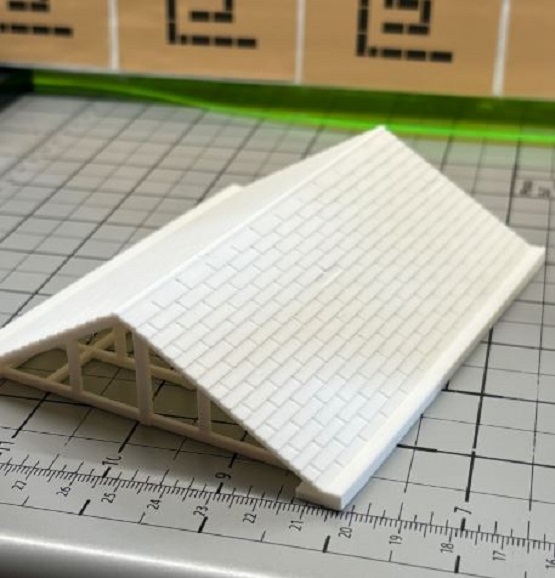 1:48 O-Gauge Plasticville Friendly Detached Garage by Cinder Shops