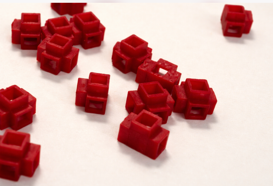 Steel City HO Scale Steel I-Beam Side-Outlet T Connectors (25 Pieces)