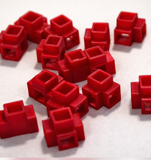 Steel City HO Scale Steel I-Beam Side-Outlet Elbow Connectors (25 Pieces)