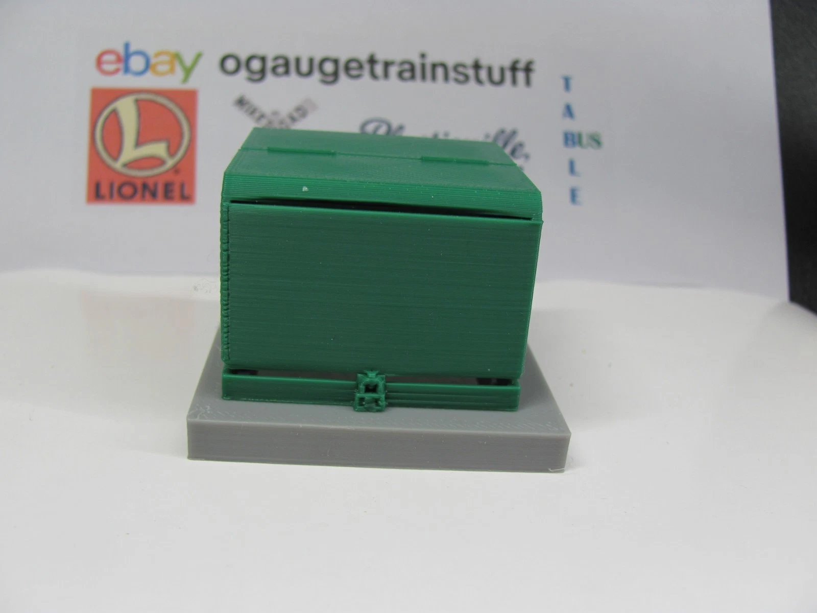 USA Made 1:48 O Scale Pad Mount Transformer and Pad