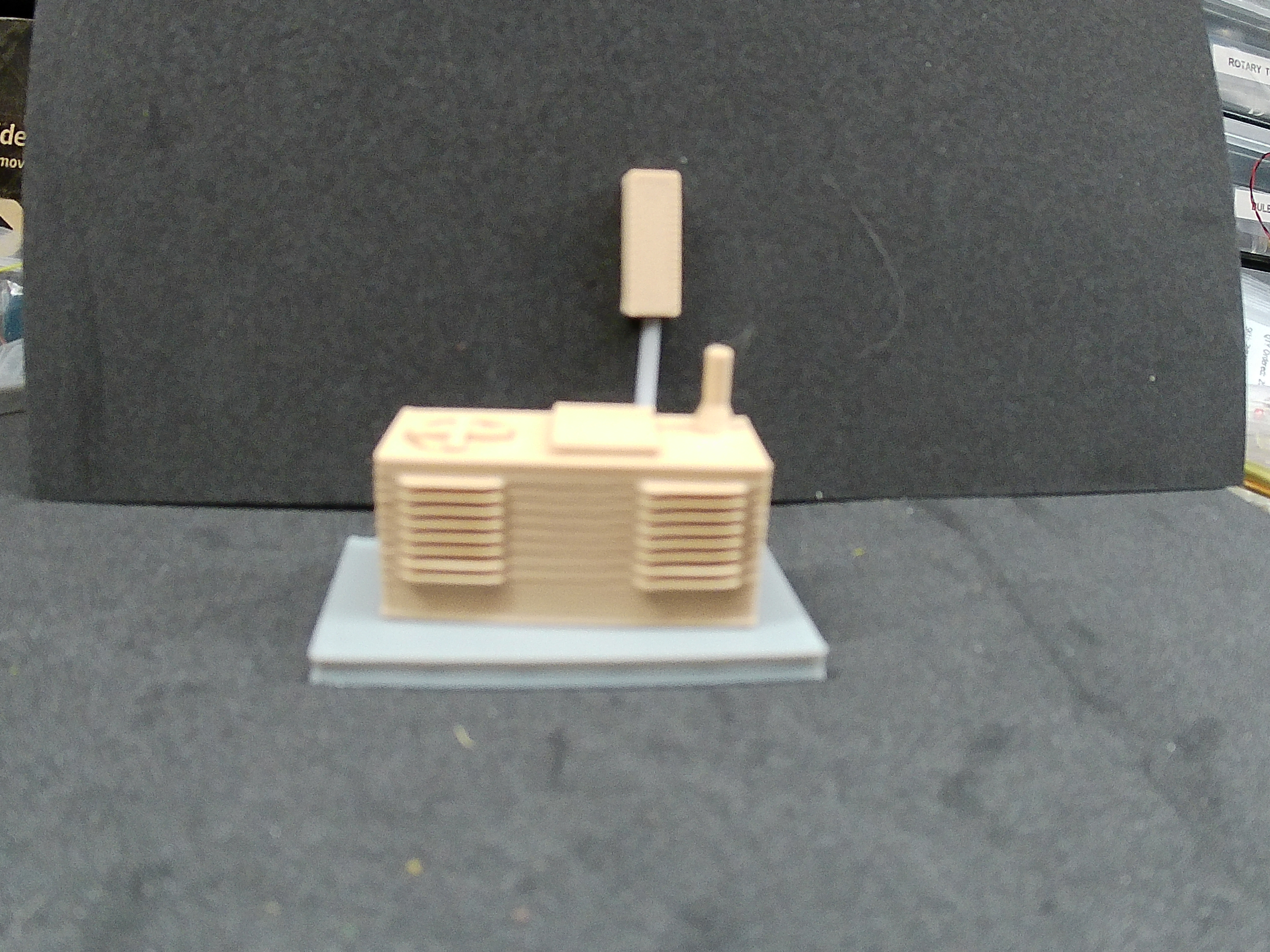 1:48 O Scale \\\"Generic\\\" 25kW Generator Set - Transfer Switch, Pad, & conduit