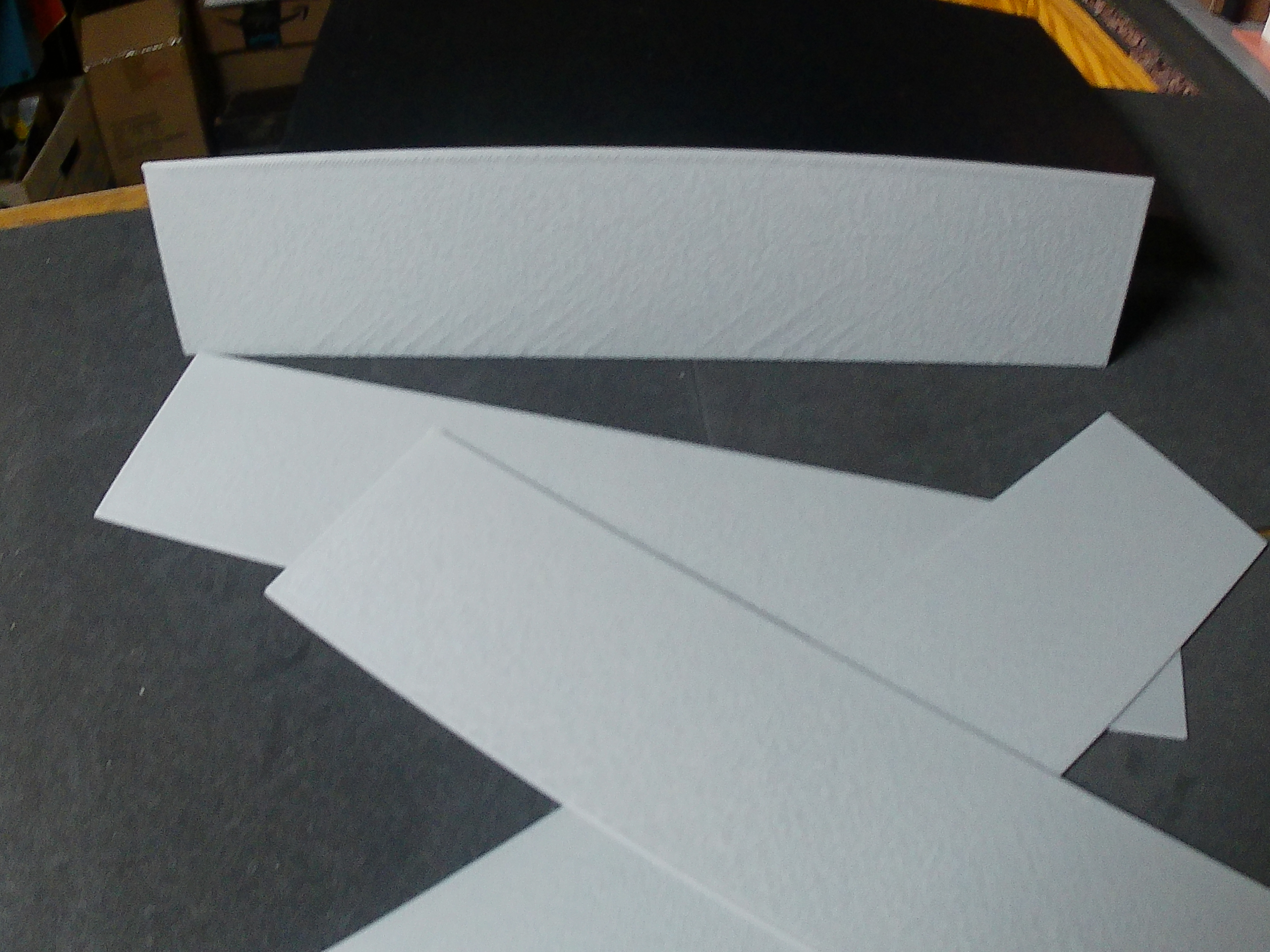 1:48 O Scale # O Scale GRAY Double-Sided Stucco & Rough Cast Sheets (5pc Pack)