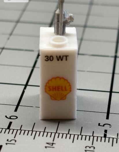 O Gauge Vintage \"Lubester\" Bulk Oil Dispenser by Cinder Shops